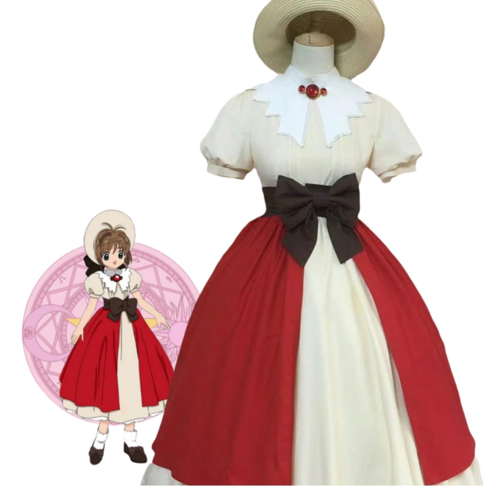 Amazon.co.jp: [YAYANA]カードキャプターさくら 木之本 桜 コスプレ